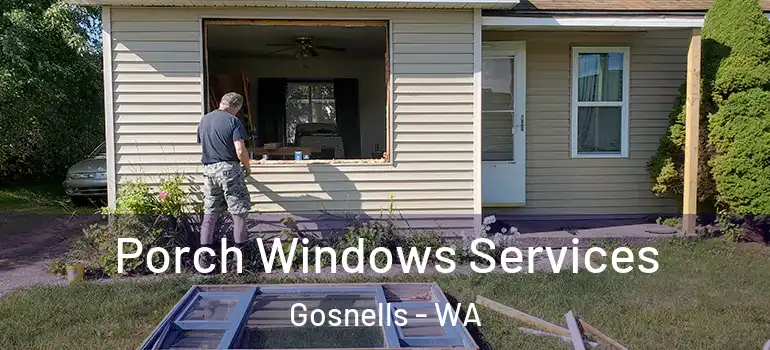 Porch Windows Services Gosnells - WA