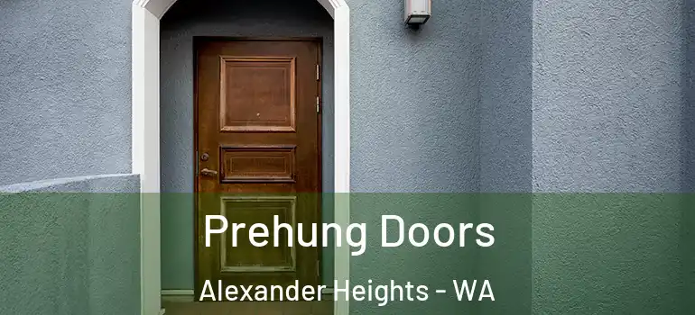  Prehung Doors Alexander Heights - WA