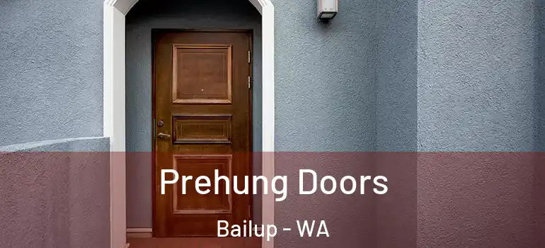  Prehung Doors Bailup - WA