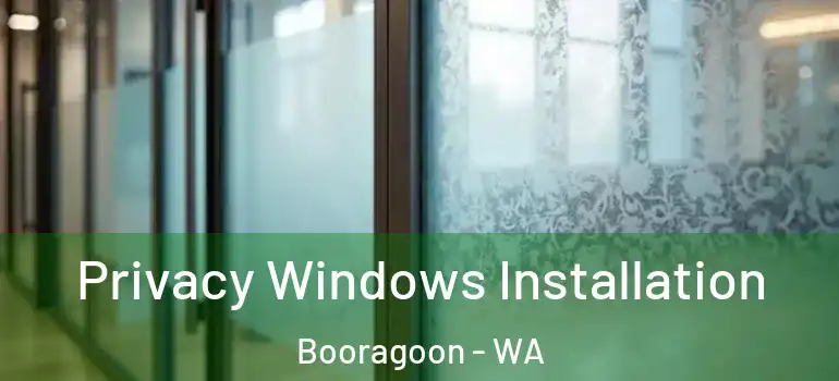 Privacy Windows Installation Booragoon - WA