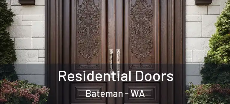  Residential Doors Bateman - WA