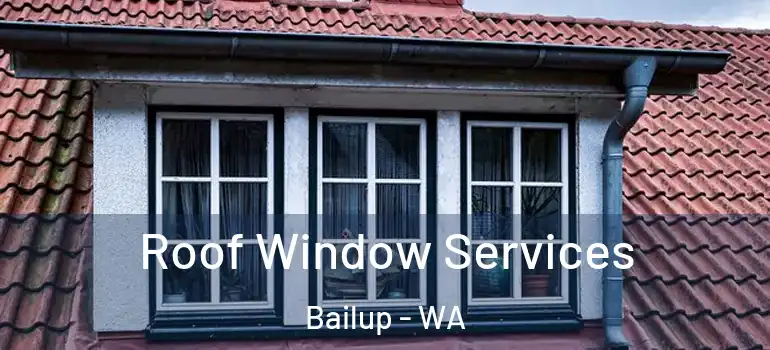  Roof Window Services Bailup - WA