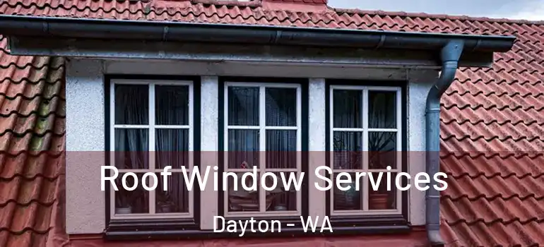 Roof Window Services Dayton - WA