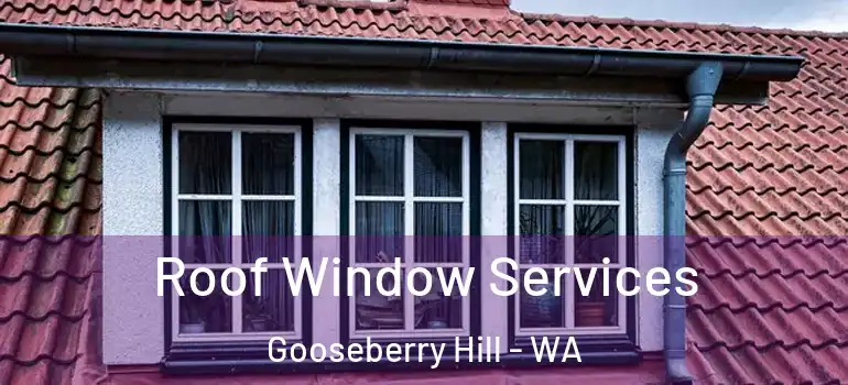  Roof Window Services Gooseberry Hill - WA
