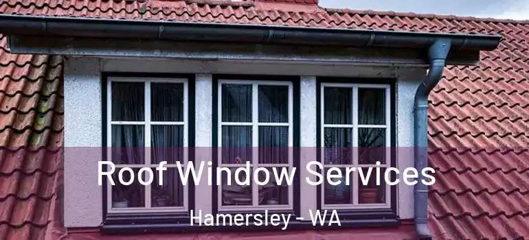 Roof Window Services Hamersley - WA