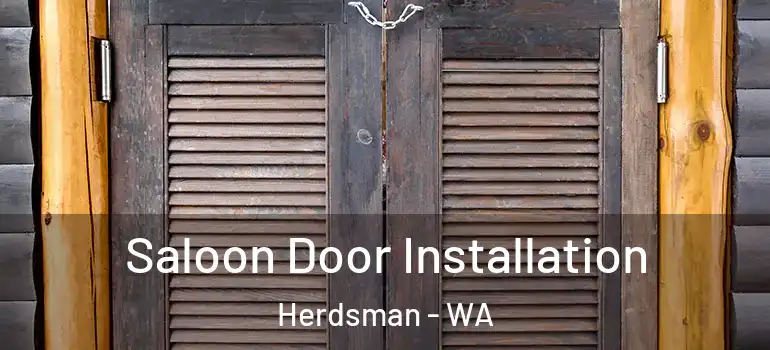  Saloon Door Installation Herdsman - WA