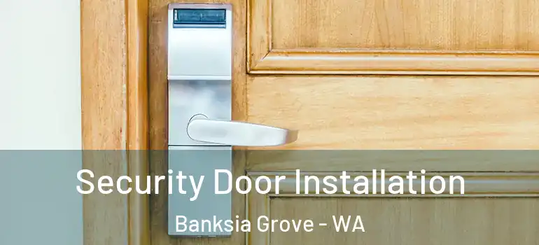 Security Door Installation Banksia Grove - WA