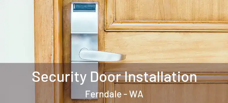 Security Door Installation Ferndale - WA