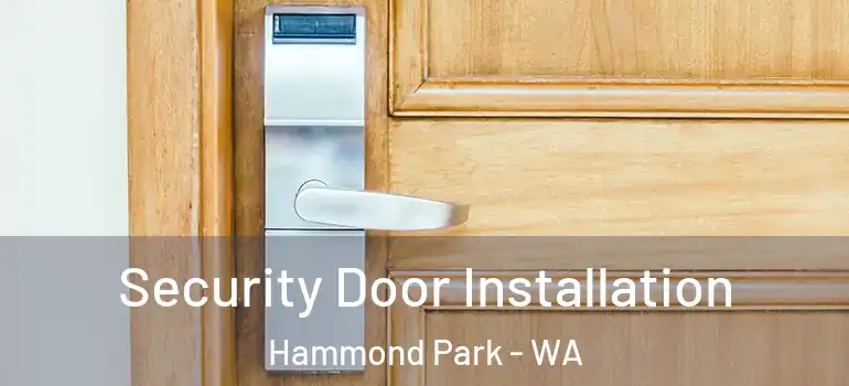  Security Door Installation Hammond Park - WA