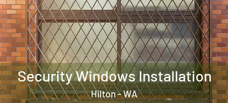 Security Windows Installation Hilton - WA