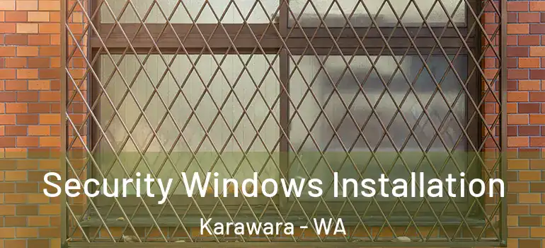Security Windows Installation Karawara - WA