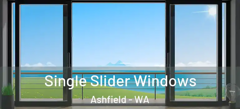 Single Slider Windows Ashfield - WA