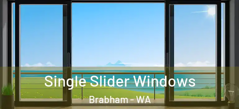 Single Slider Windows Brabham - WA