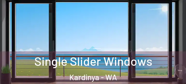 Single Slider Windows Kardinya - WA