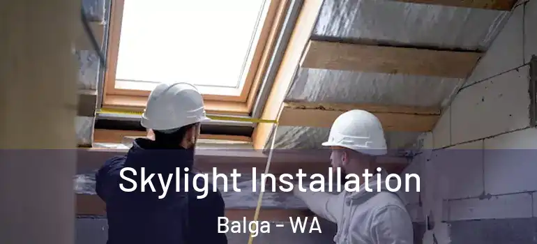  Skylight Installation Balga - WA