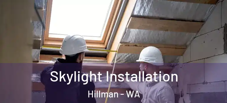  Skylight Installation Hillman - WA