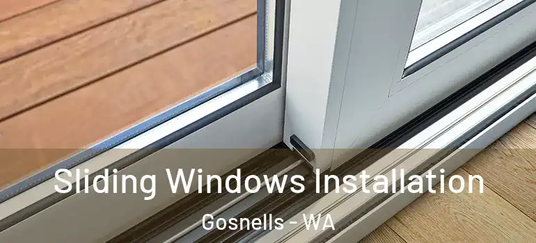 Sliding Windows Installation Gosnells - WA