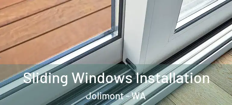 Sliding Windows Installation Jolimont - WA