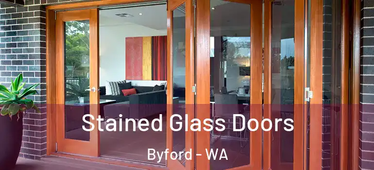 Stained Glass Doors Byford - WA