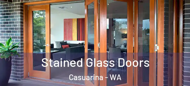  Stained Glass Doors Casuarina - WA