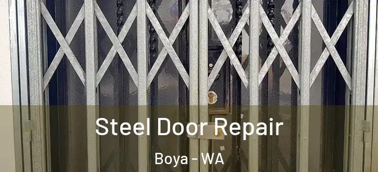 Steel Door Repair Boya - WA