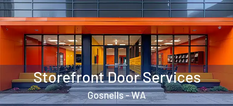 Storefront Door Services Gosnells - WA