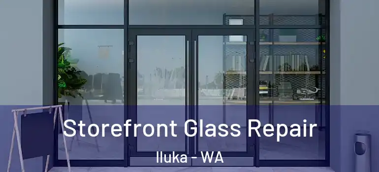 Storefront Glass Repair Iluka - WA