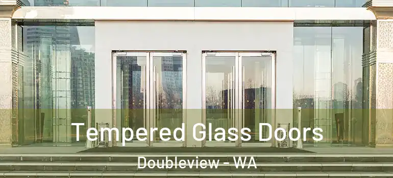 Tempered Glass Doors Doubleview - WA