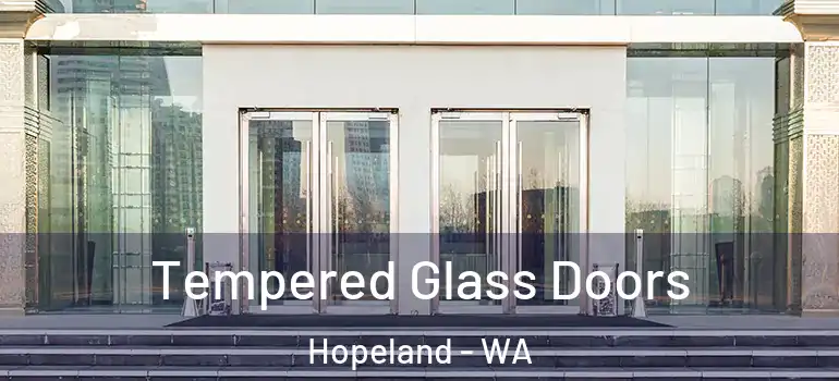  Tempered Glass Doors Hopeland - WA