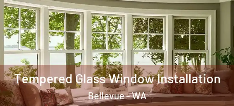  Tempered Glass Window Installation Bellevue - WA