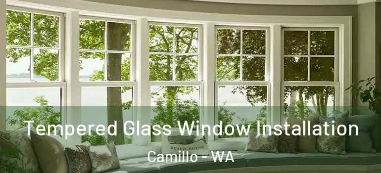  Tempered Glass Window Installation Camillo - WA
