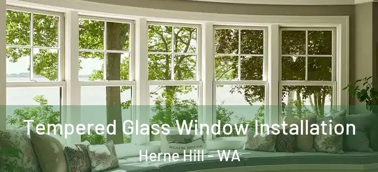  Tempered Glass Window Installation Herne Hill - WA