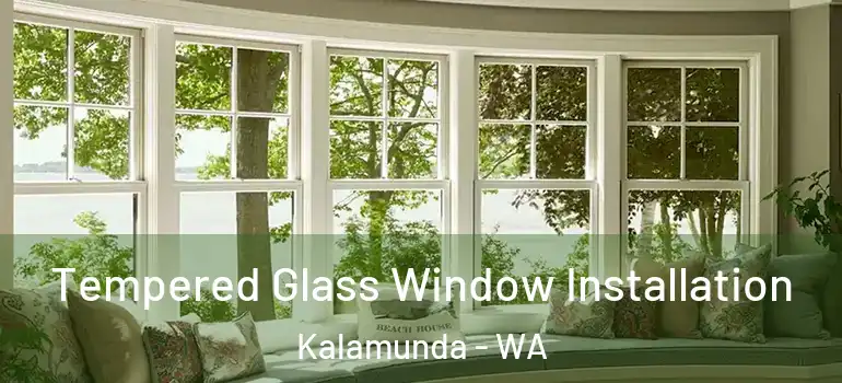 Tempered Glass Window Installation Kalamunda - WA