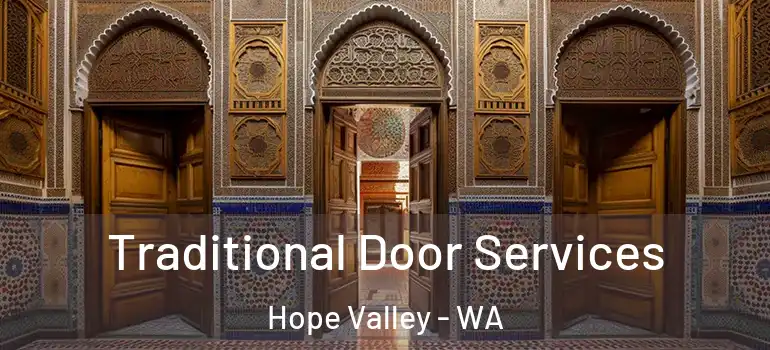 Traditional Door Services Hope Valley - WA