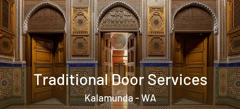 Traditional Door Services Kalamunda - WA