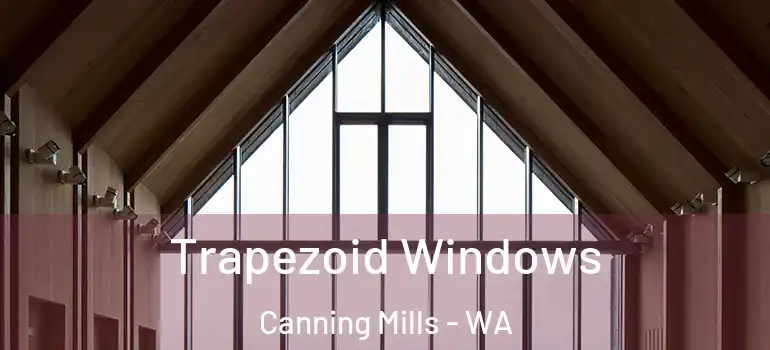 Trapezoid Windows Canning Mills - WA