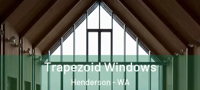 Trapezoid Windows Henderson - WA