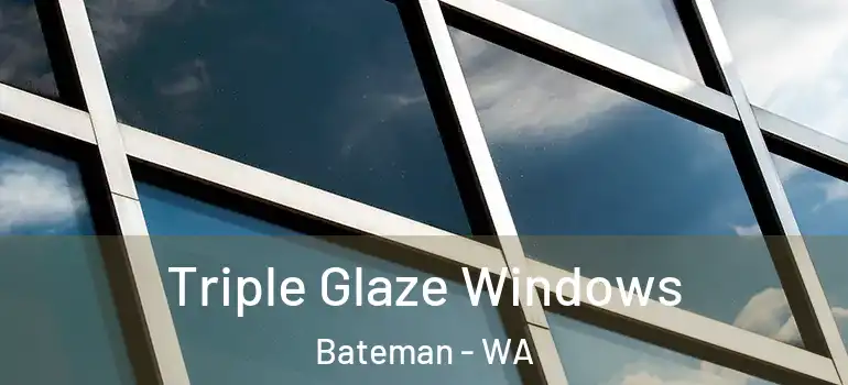 Triple Glaze Windows Bateman - WA