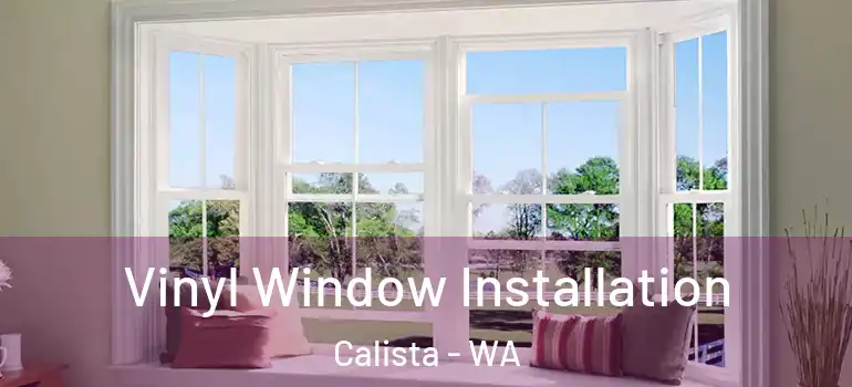  Vinyl Window Installation Calista - WA