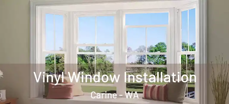 Vinyl Window Installation Carine - WA