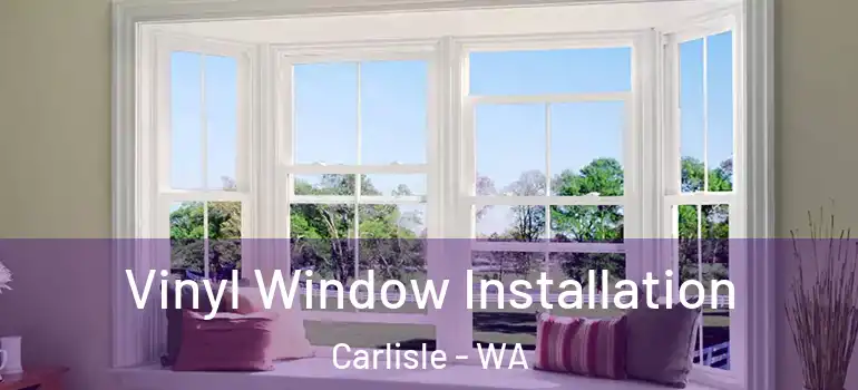  Vinyl Window Installation Carlisle - WA