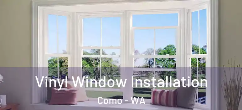 Vinyl Window Installation Como - WA