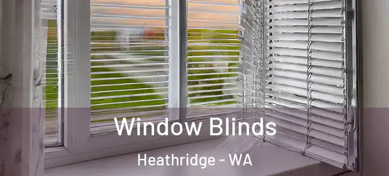  Window Blinds Heathridge - WA