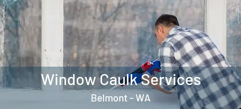  Window Caulk Services Belmont - WA