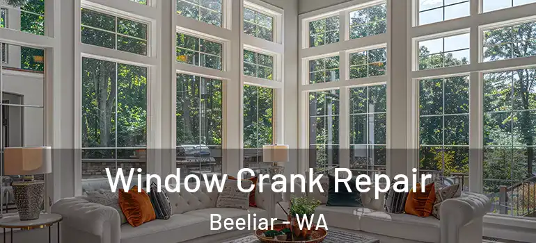 Window Crank Repair Beeliar - WA