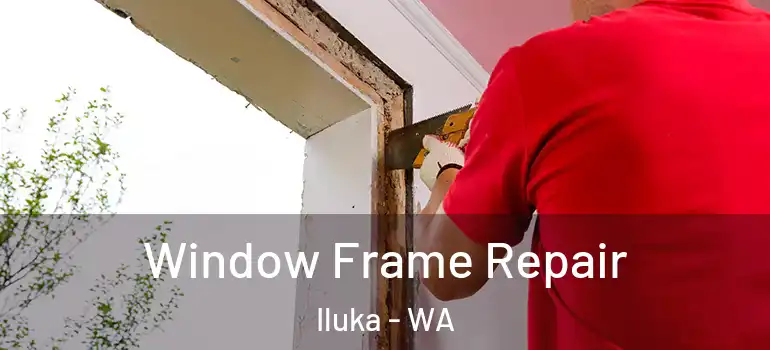 Window Frame Repair Iluka - WA