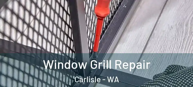  Window Grill Repair Carlisle - WA