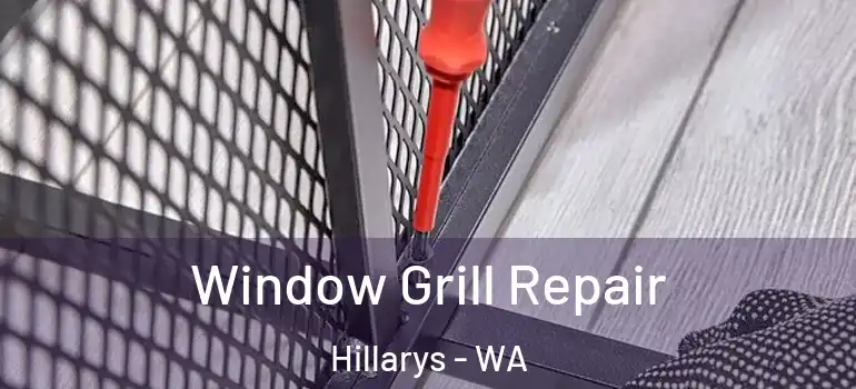 Window Grill Repair Hillarys - WA
