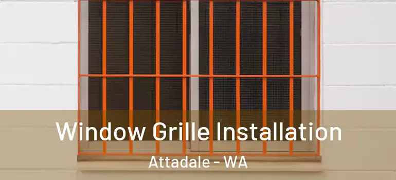  Window Grille Installation Attadale - WA