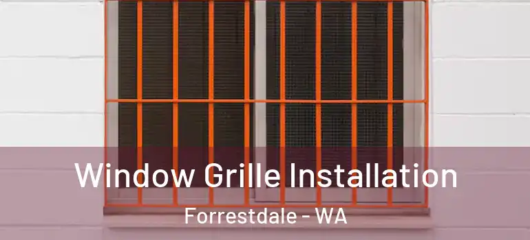  Window Grille Installation Forrestdale - WA